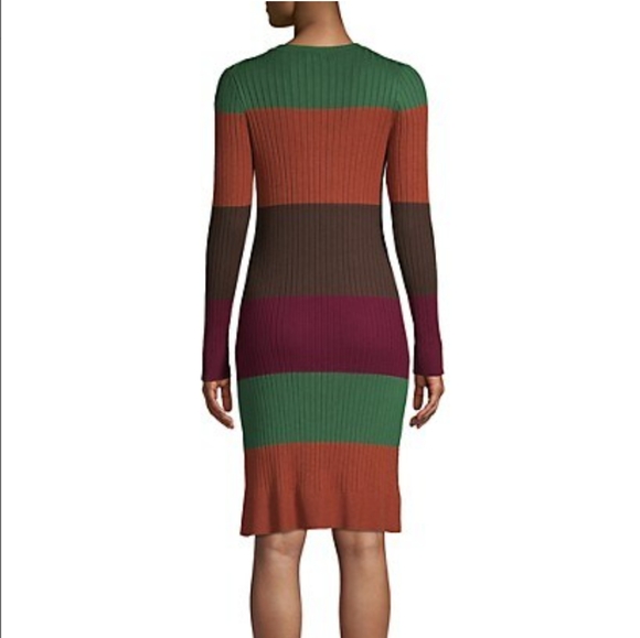 NWT 525 America Colorblock Sweater Dress - Picture 6 of 7